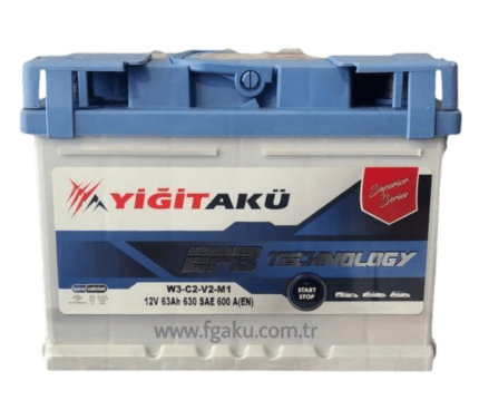 Yiğit Akü 63 Ah EFB (Start Stop)